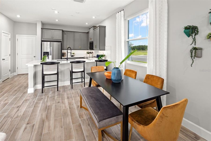 Furnished interior view inside a new home in Gardenia Reserve, Apopka (Image 9).