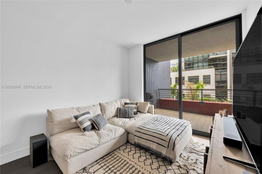 Furnished interior view inside a new home in , Miami (Image 10). Furnished interior view inside a new home in , Miami (Image 10).