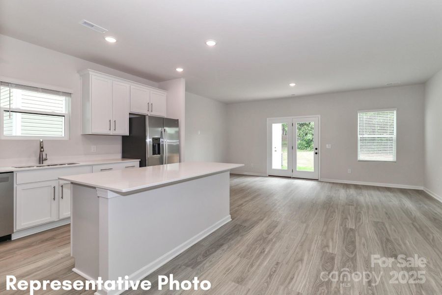 Furnished interior view inside a new home in , Mooresville (Image 3).