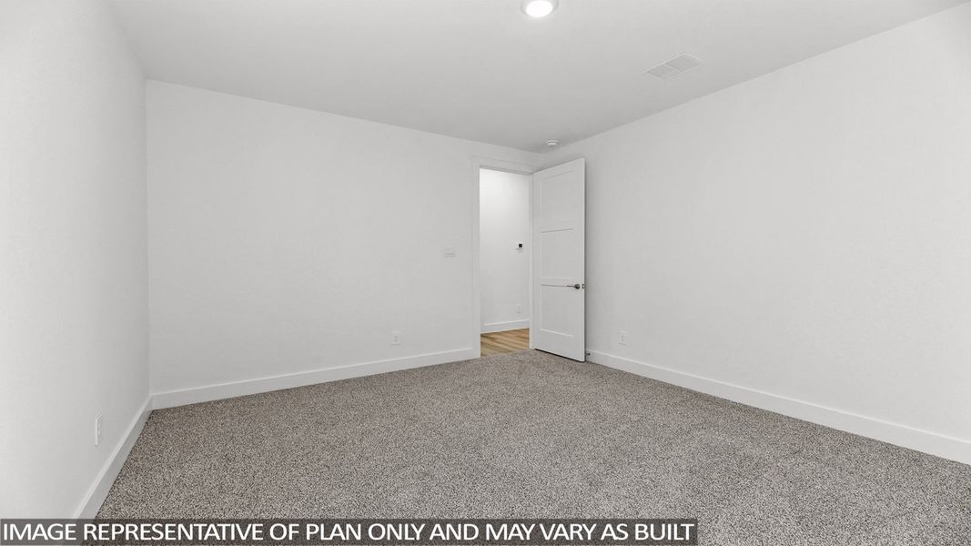 Representative unfurnished interior of a home built from the Amethyst by D.R. Horton in Mill Creek Estates, Magnolia (Image 30). Representative unfurnished interior of a home built from the Amethyst by D.R. Horton in Mill Creek Estates, Magnolia (Image 30).