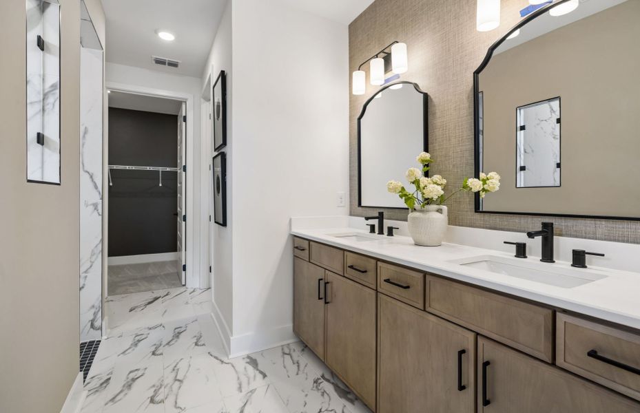 Representative furnished interior of a home built from the Mystique by John Wieland in Treymor, Mount Juliet (Image 9).