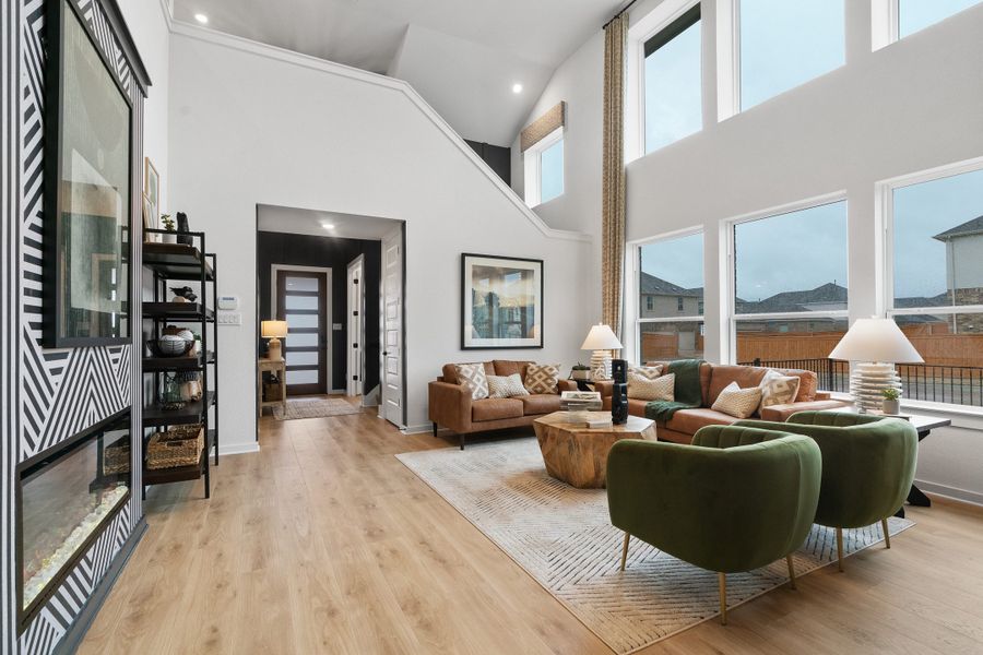 Furnished interior view inside a new home in Nolina, Georgetown (Image 59).