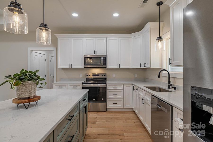 Furnished interior view inside a new home in , Morganton (Image 12).