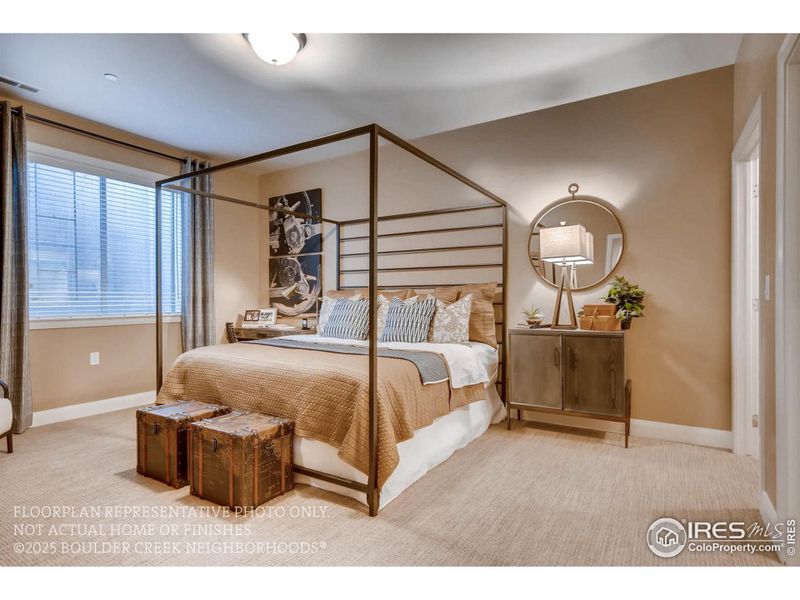 Furnished interior view inside a new home in , Broomfield (Image 18).
