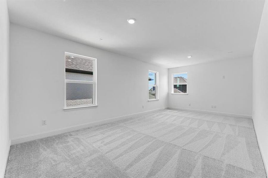 Spacious, unfurnished interior of a new home in Highland Lakes 50s, McKinney (Image 28). Spacious, unfurnished interior of a new home in Highland Lakes 50s, McKinney (Image 28).