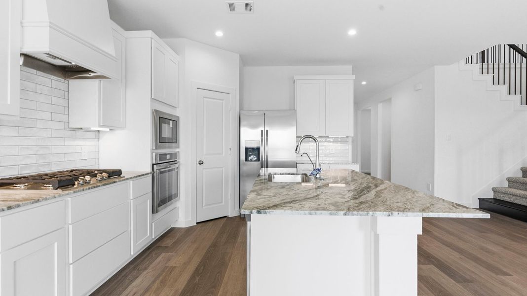Representative furnished interior of a home built from the Jackson by D.R. Horton in Grand Cay Harbour, Texas City (Image 7). Representative furnished interior of a home built from the Jackson by D.R. Horton in Grand Cay Harbour, Texas City (Image 7).