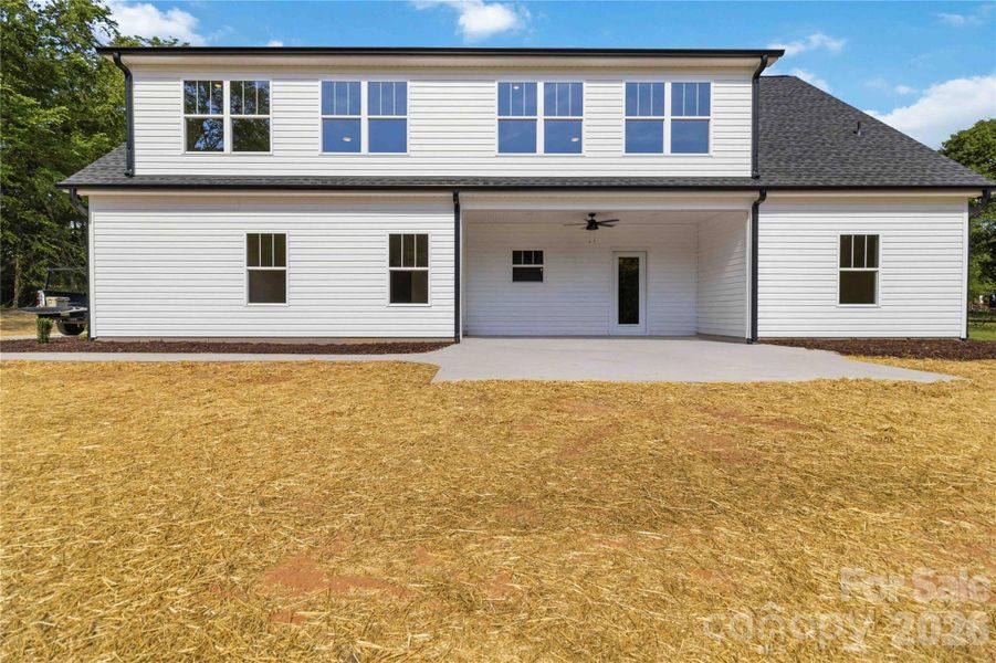 Exterior details and patio area of a home in , Clover (Image 20).