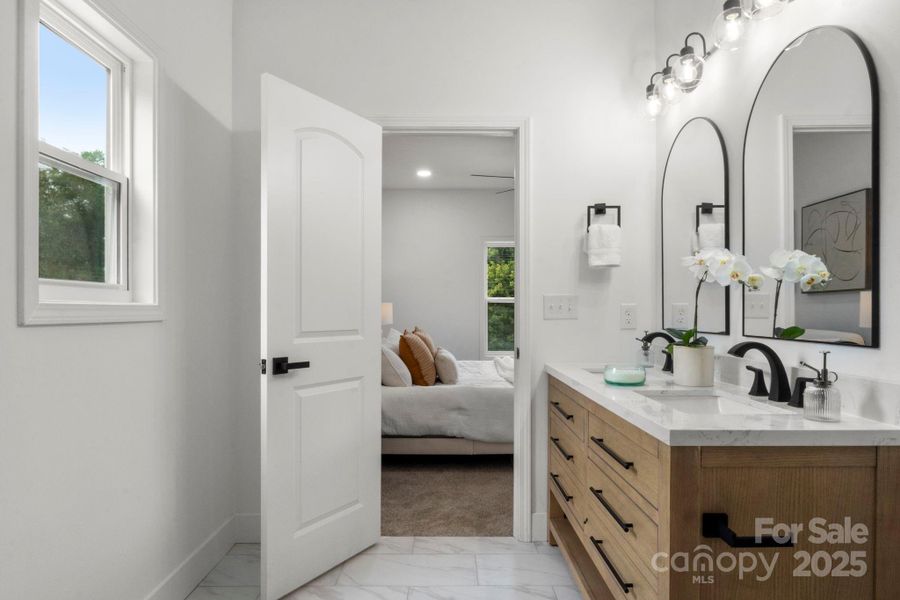 Furnished interior view inside a new home in , Dallas (Image 13). Furnished interior view inside a new home in , Dallas (Image 13).