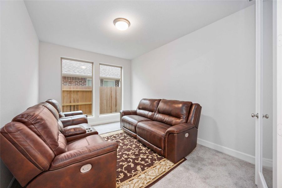 Furnished interior view inside a new home in Marvida 55' - Gated, Cypress (Image 17).