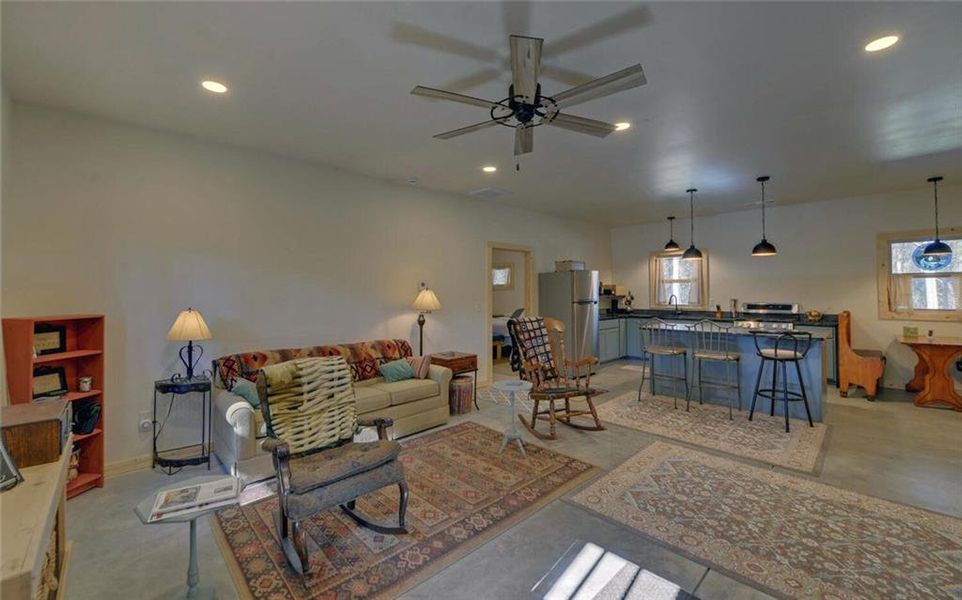 Furnished interior view inside a new home in , Dahlonega (Image 26).