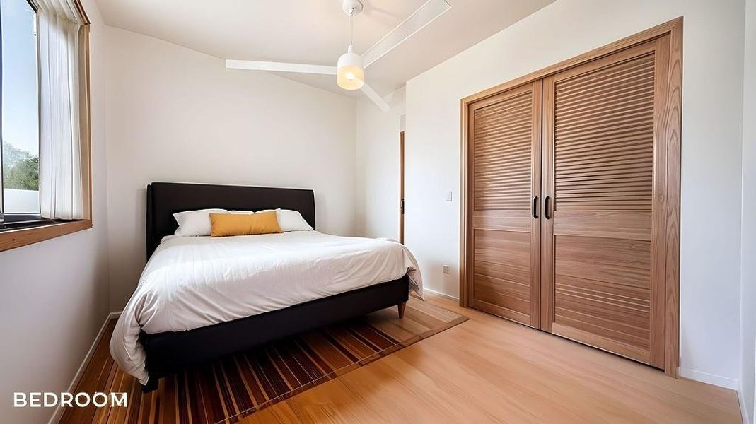 Furnished interior view inside a new home in , Brenham (Image 8).