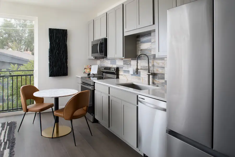 Furnished interior view inside a new home in The Scene at Sloan's Lake, Denver (Image 5).