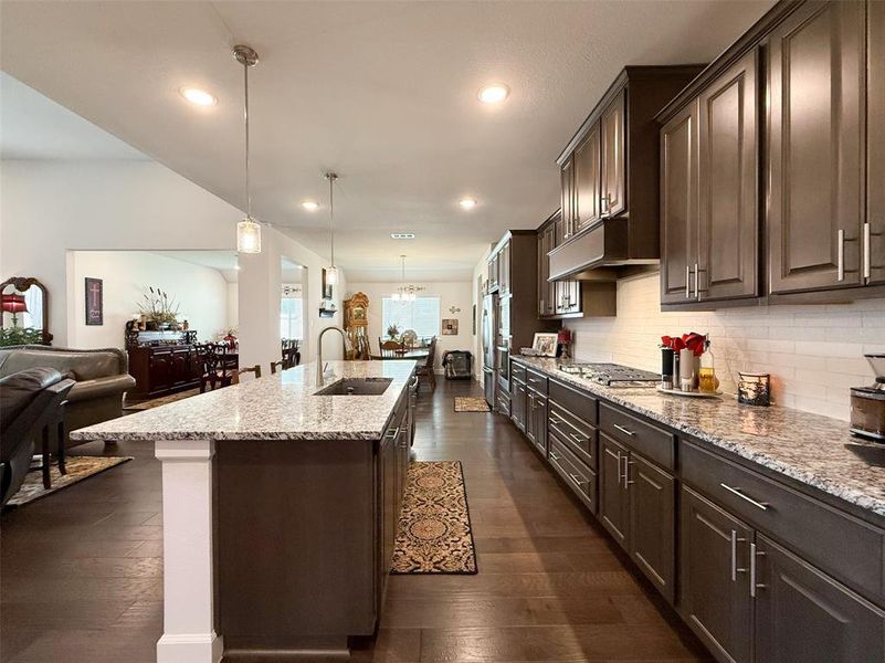 Furnished interior view inside a new home in , Denton (Image 3). Furnished interior view inside a new home in , Denton (Image 3).