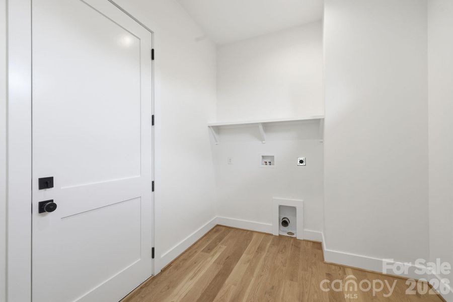 Laundry room on main