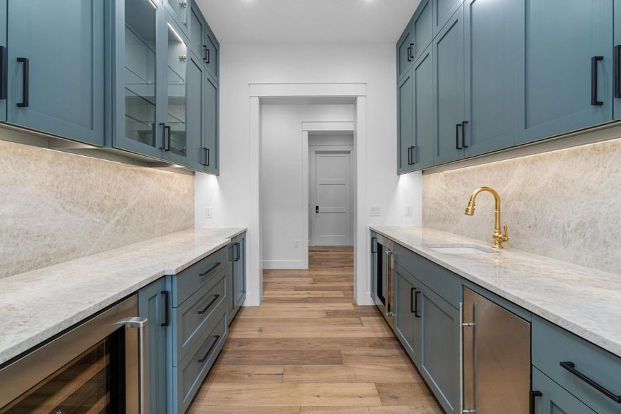 Furnished interior view inside a new home in , Dripping Springs (Image 6).