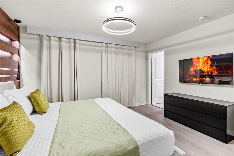 Furnished interior view inside a new home in Windsor Cay Resort, Clermont (Image 55). Furnished interior view inside a new home in Windsor Cay Resort, Clermont (Image 55).