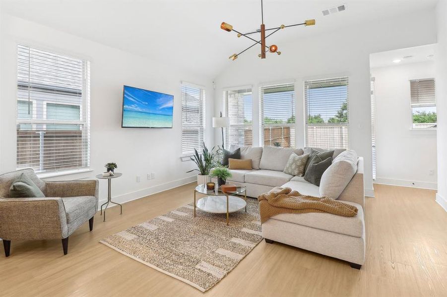 Living Room - 4718 Firewheel Ct, Aubrey, TX 76227 Living Room - 4718 Firewheel Ct, Aubrey, TX 76227