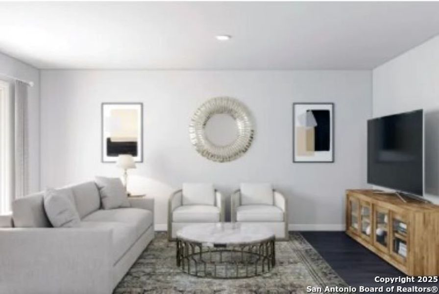 Furnished interior view inside a new home in Las Colinas, Kenedy (Image 4).