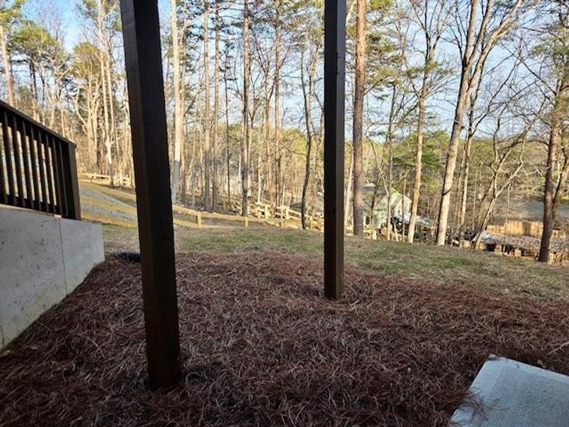 Exterior details and patio area of a home in , Waleska (Image 15).