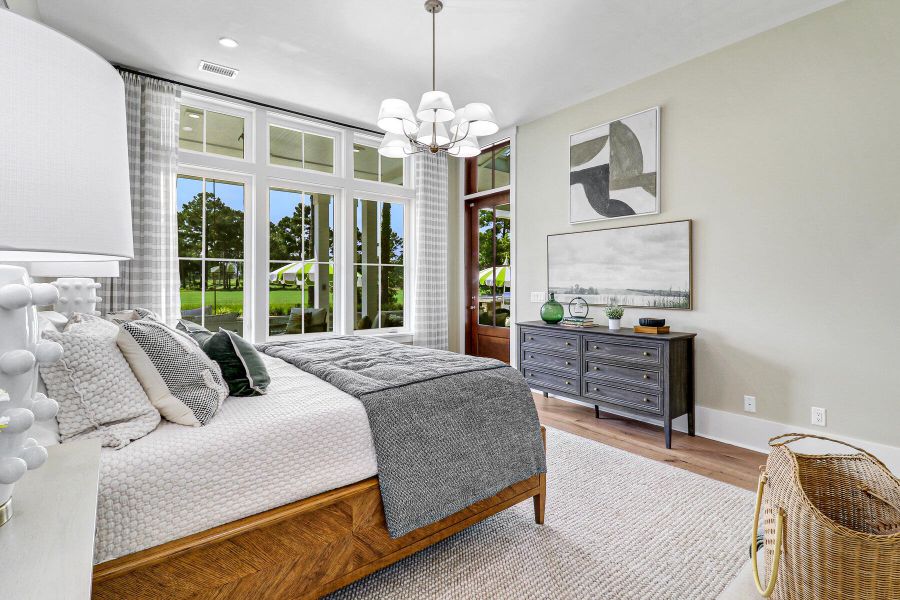 Furnished interior view inside a new home in , Bluffton (Image 27).