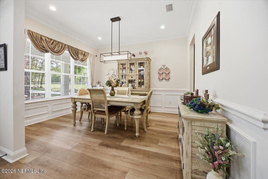 Furnished interior view inside a new home in , Green Cove Springs (Image 4).