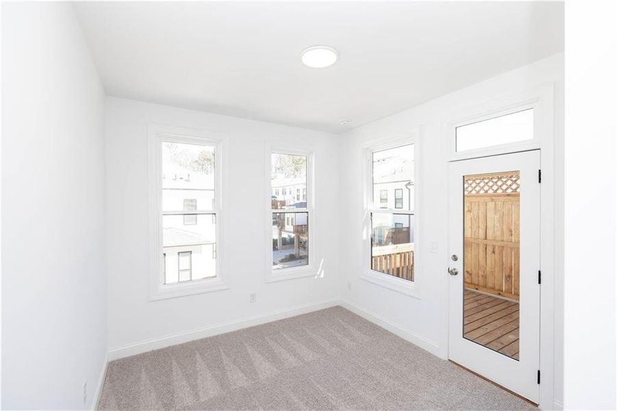Spacious, unfurnished interior of a new home in Ecco Park, Alpharetta (Image 16).