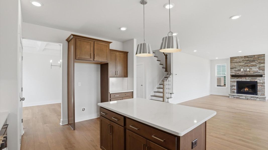 Furnished interior view inside a new home in Iris Meadows, Moore (Image 16).