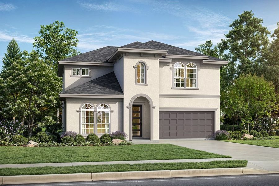 Representative exterior photo of a completed home built from the L540 by Lifestyle Homes in Lexington 55's, Frisco, TX (Image 2). Representative exterior photo of a completed home built from the L540 by Lifestyle Homes in Lexington 55's, Frisco, TX (Image 2).