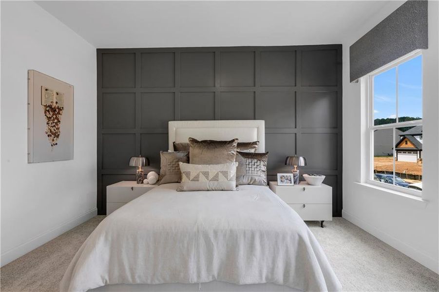 Furnished interior in a model home at Pickens Bluff in Hiram (Image 18).