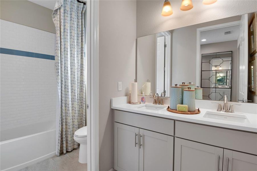 Furnished interior view inside a new home in Seminole Palms, Palm Coast (Image 7).