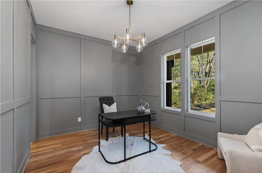 Furnished interior view inside a new home in , Decatur (Image 31).