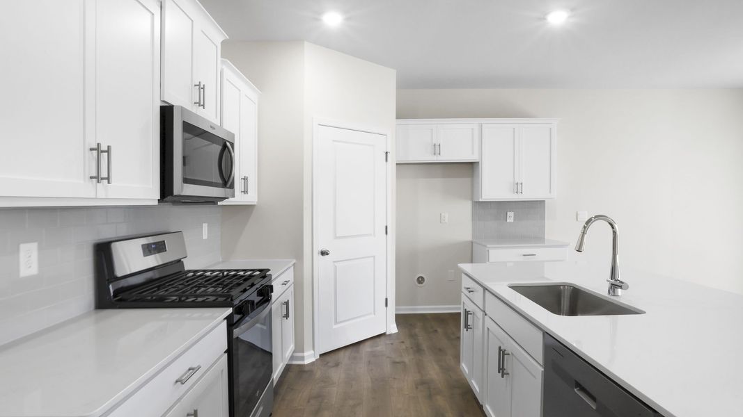 Furnished interior view inside a new home in Foxbank, Gray Court (Image 8).