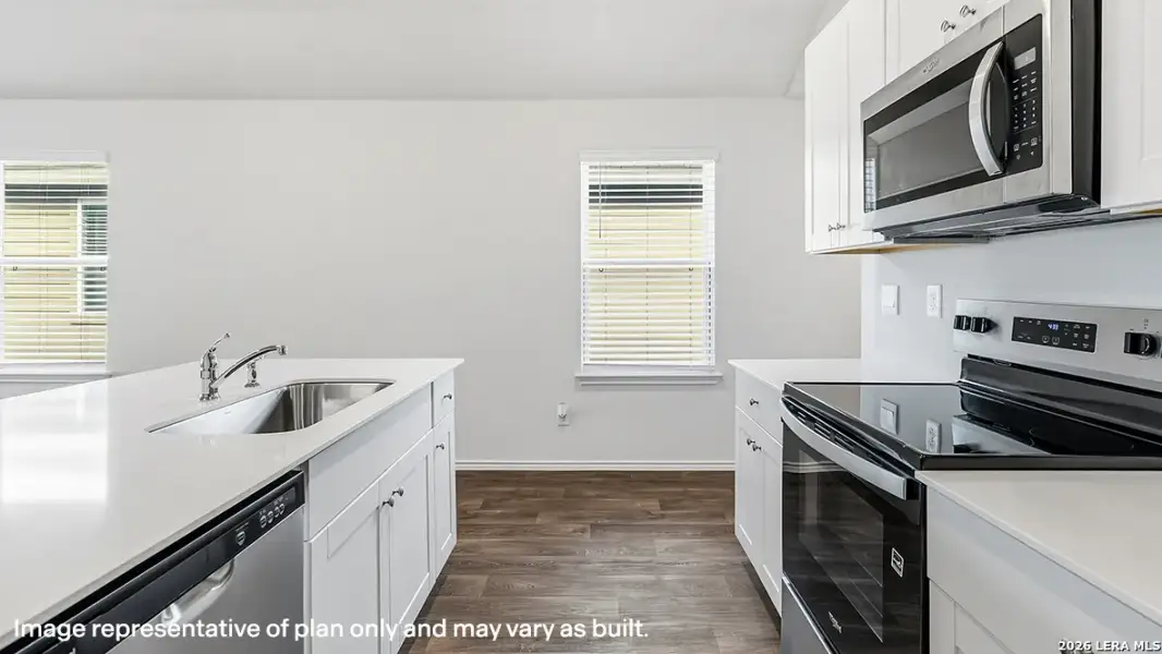 Furnished interior view inside a new home in Stonehill, San Antonio (Image 3).