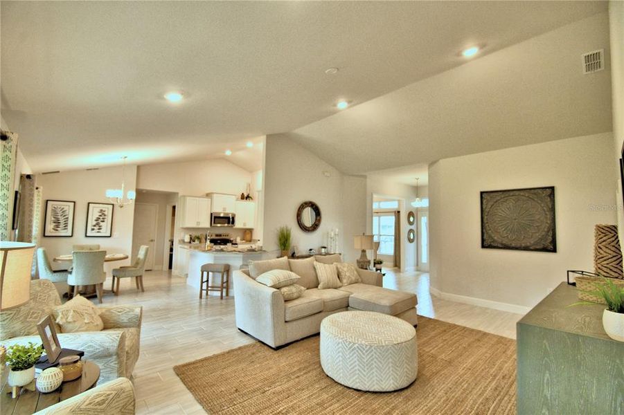 Furnished interior view inside a new home in Cadence Crossing, Auburndale (Image 13).