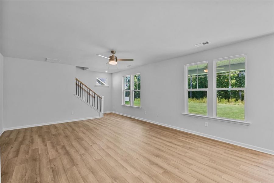 Spacious, unfurnished interior of a new home in Fieldstone, Lexington (Image 28). Spacious, unfurnished interior of a new home in Fieldstone, Lexington (Image 28).