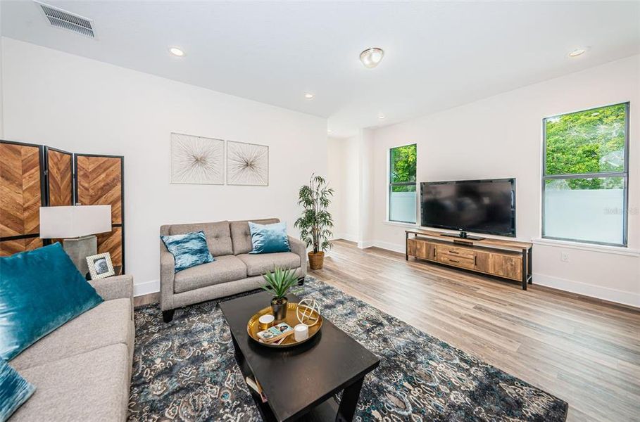Furnished interior view inside a new home in , New Port Richey (Image 13).