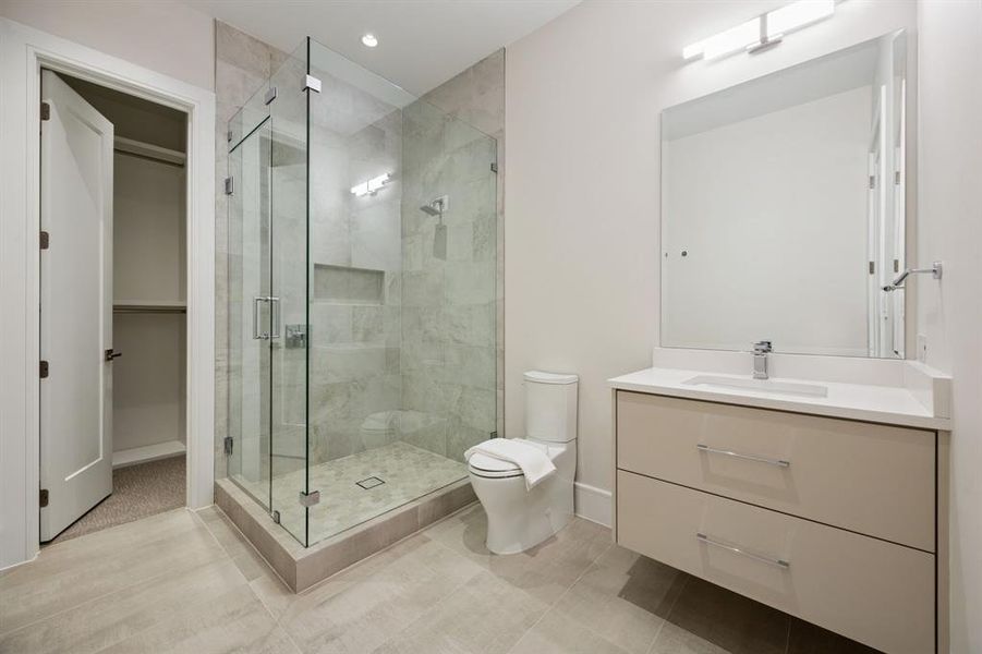 Furnished interior view inside a new home in Avadene at Las Colinas, Irving (Image 9).