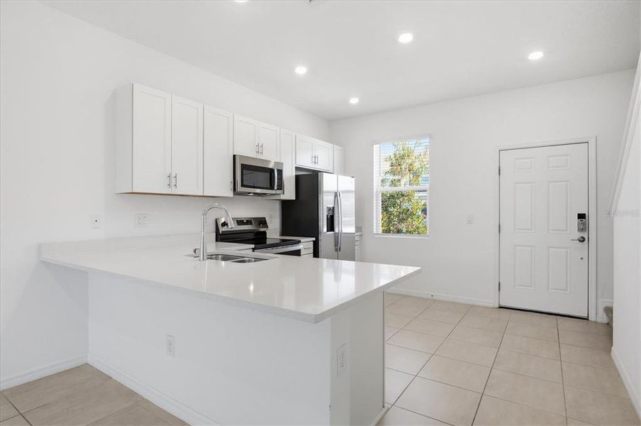 Furnished interior view inside a new home in , Sarasota (Image 10).