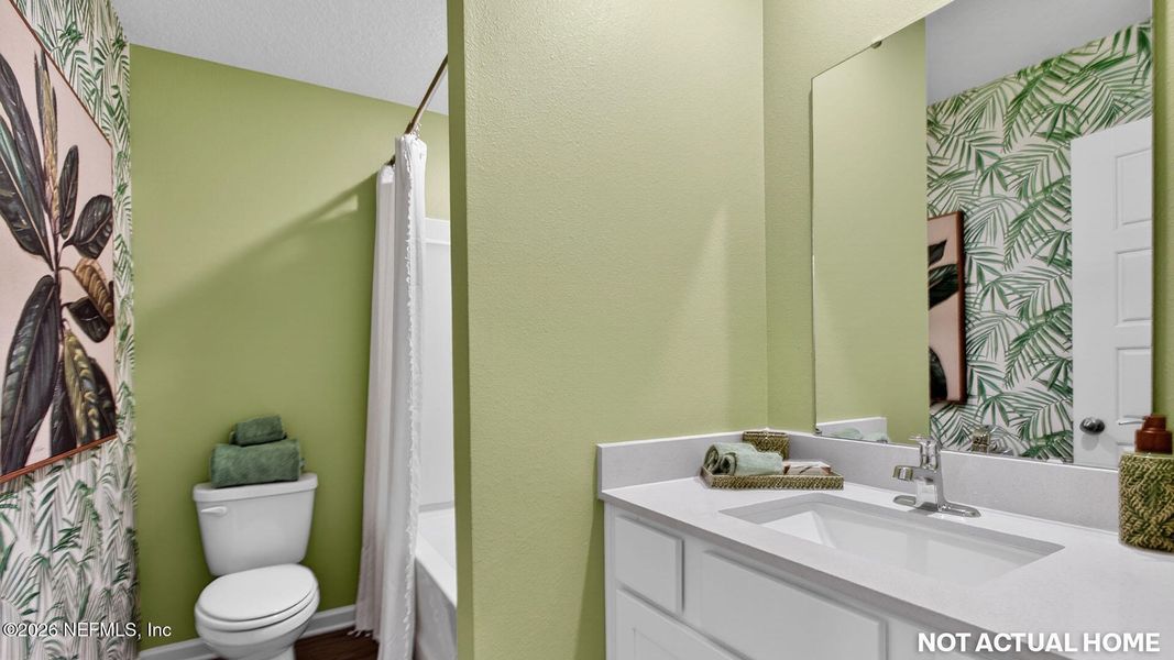 Furnished interior view inside a new home in Liberty Cove, Yulee (Image 21).