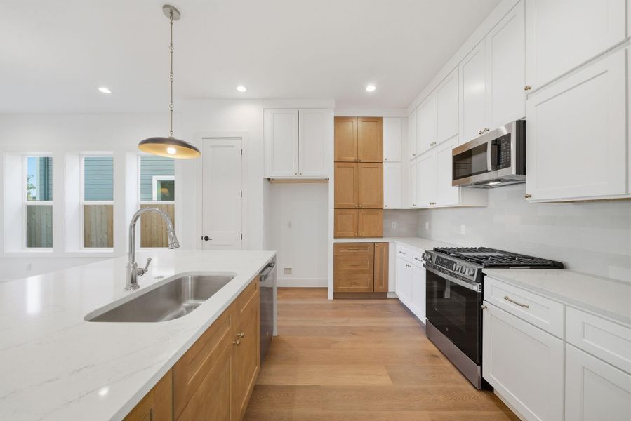 Furnished interior view inside a new home in , Houston (Image 13). Furnished interior view inside a new home in , Houston (Image 13).