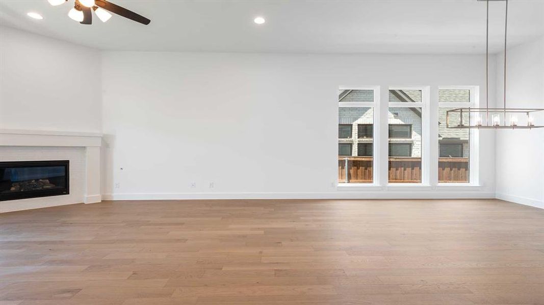 Spacious, unfurnished interior of a new home in Hillstead 60', Lavon (Image 16).