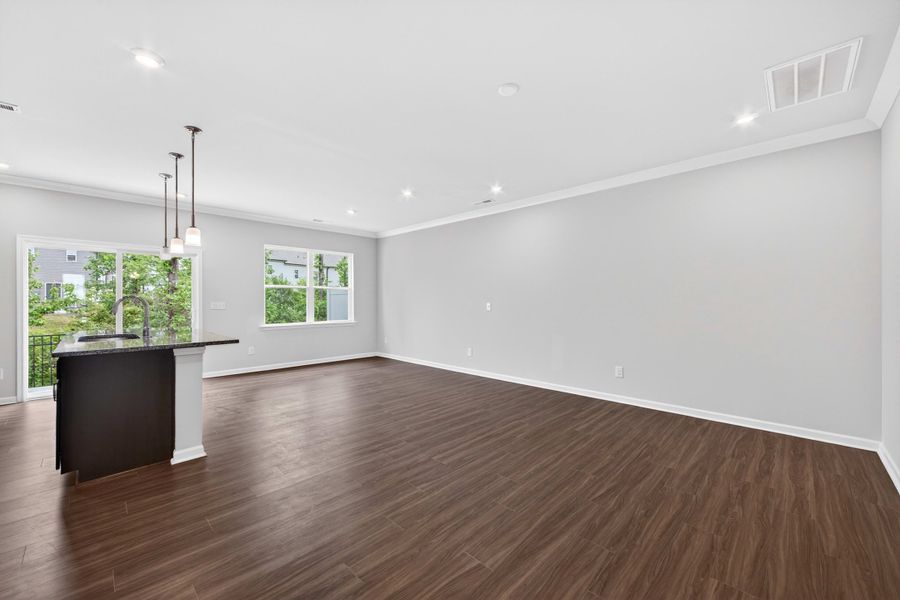 Spacious, unfurnished interior of a new home in Fifteen 15 Cannon, Charlotte (Image 22). Spacious, unfurnished interior of a new home in Fifteen 15 Cannon, Charlotte (Image 22).