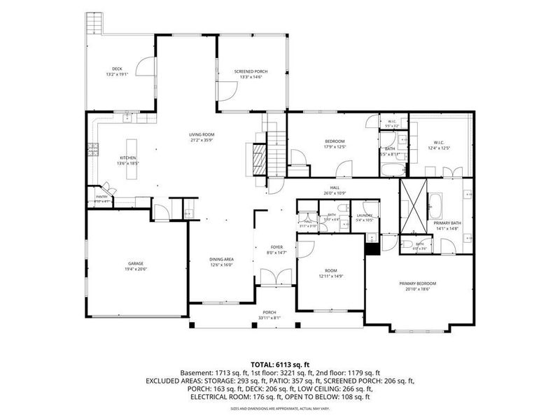 2D floor plan layout of this home in , Atlanta, GA (Image 7).