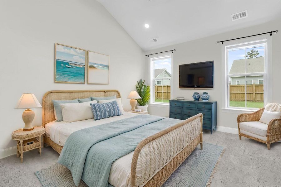 Furnished interior view inside a new home in High Point at Foxbank, Moncks Corner (Image 14).