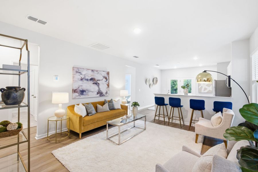 Furnished interior view inside a new home in Grand Arbor, Blythewood (Image 15).