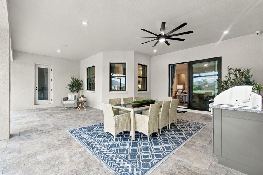 Representative furnished interior of a home built from the Joyce by William Ryan Homes in Pinecone Reserve, Brooksville (Image 41). Representative furnished interior of a home built from the Joyce by William Ryan Homes in Pinecone Reserve, Brooksville (Image 41).