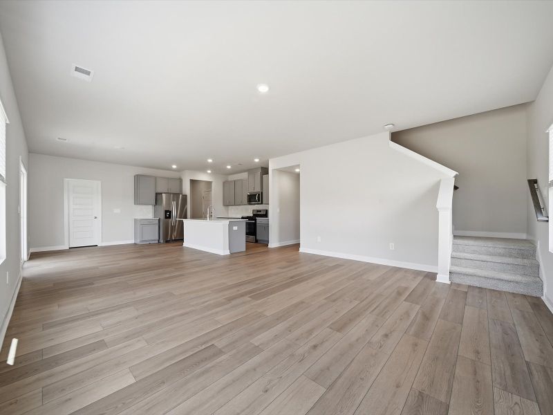 Spacious, unfurnished interior of a new home in The Farm at Wells Creek - Signature Collection, Gray Court (Image 12). Spacious, unfurnished interior of a new home in The Farm at Wells Creek - Signature Collection, Gray Court (Image 12).