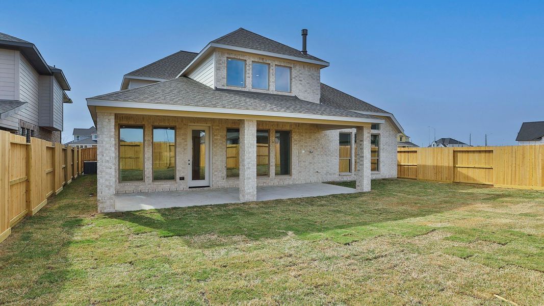 Exterior details and patio area of a home in Jubilee, Hockley (Image 3).