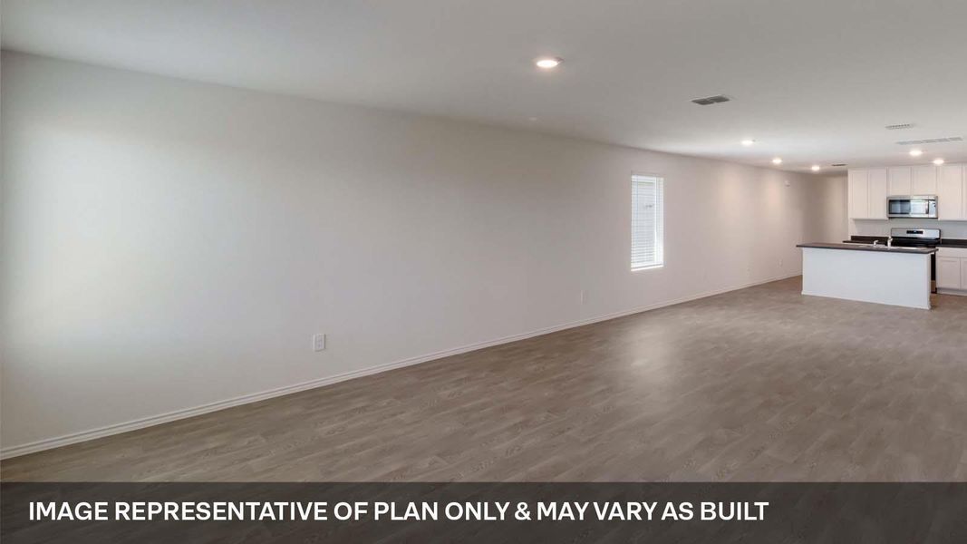 Spacious, unfurnished interior of a new home in Prairie Lakes, Buda (Image 8).
