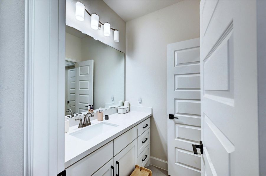 Furnished interior view inside a new home in , Fulshear (Image 27).